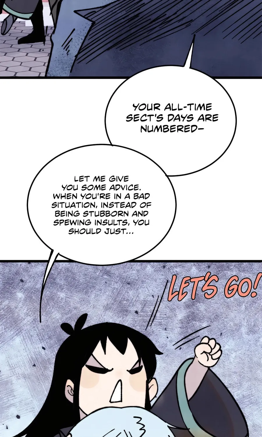 Read All Hail the Sect Leader chapter 391 image 46 on Lezhin