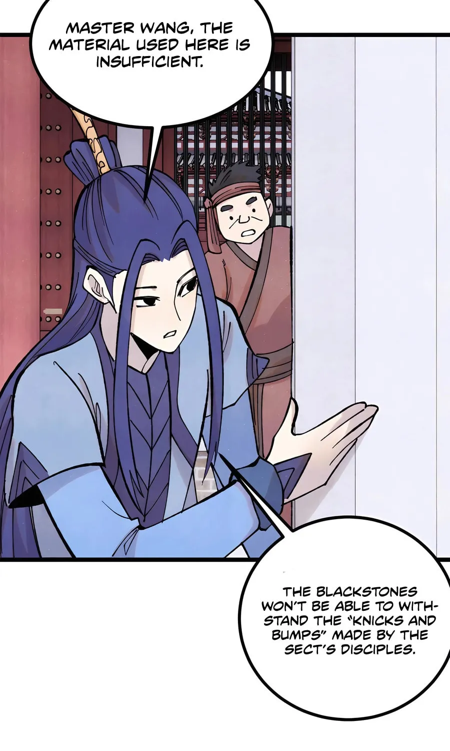 Read All Hail the Sect Leader chapter 393 image 1 on Lezhin