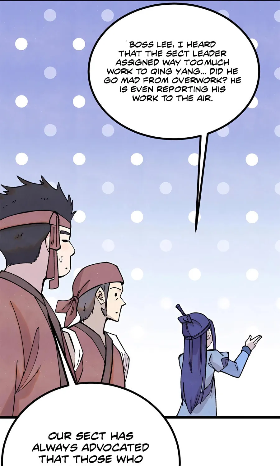 Read All Hail the Sect Leader chapter 393 image 7 on Lezhin