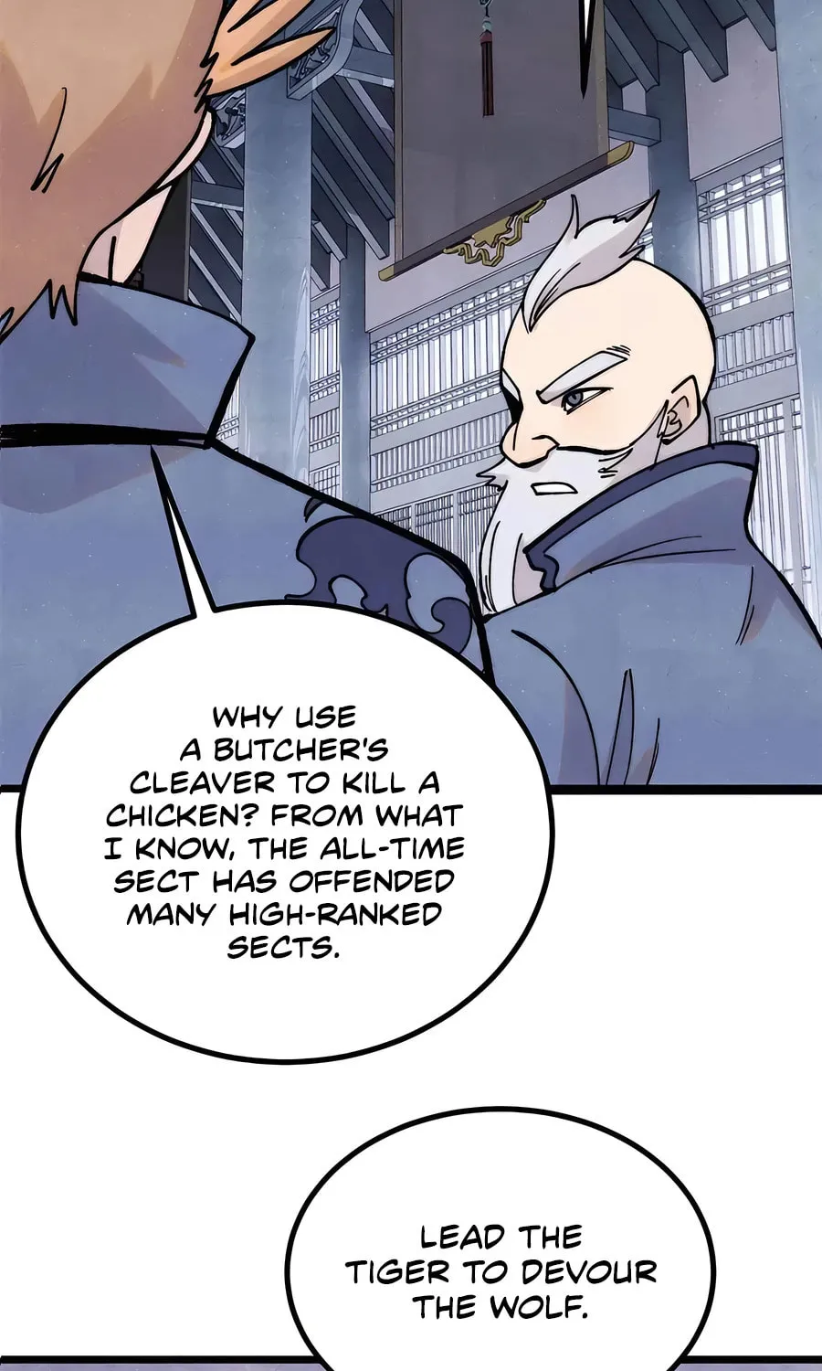 Read All Hail the Sect Leader chapter 398 image 34 on Lezhin