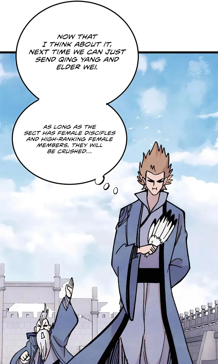 Read All Hail the Sect Leader chapter 398 image 55 on Lezhin