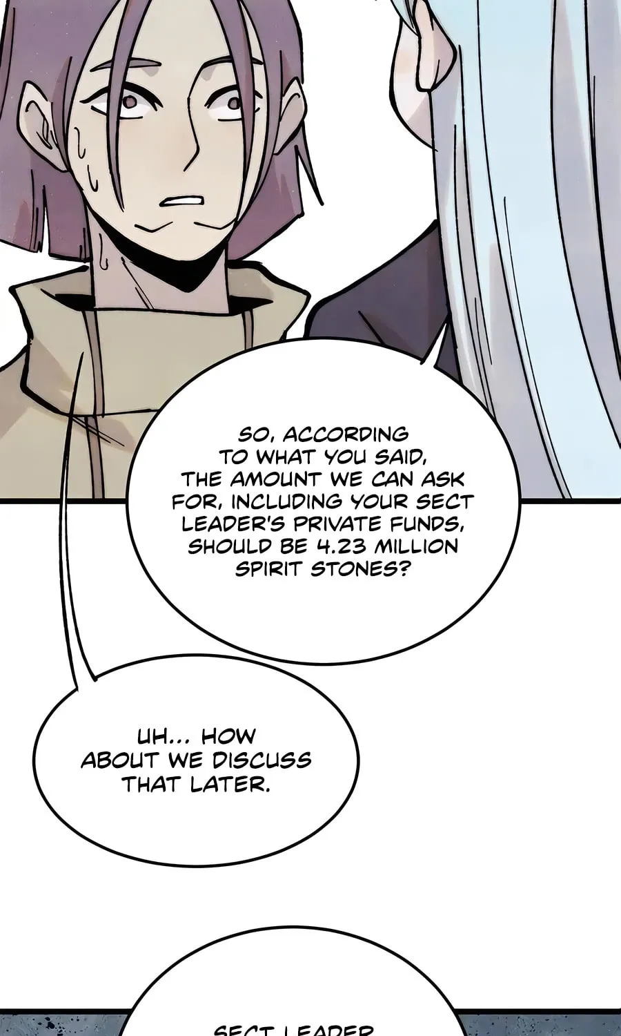 Read All Hail the Sect Leader chapter 398 image 8 on Lezhin