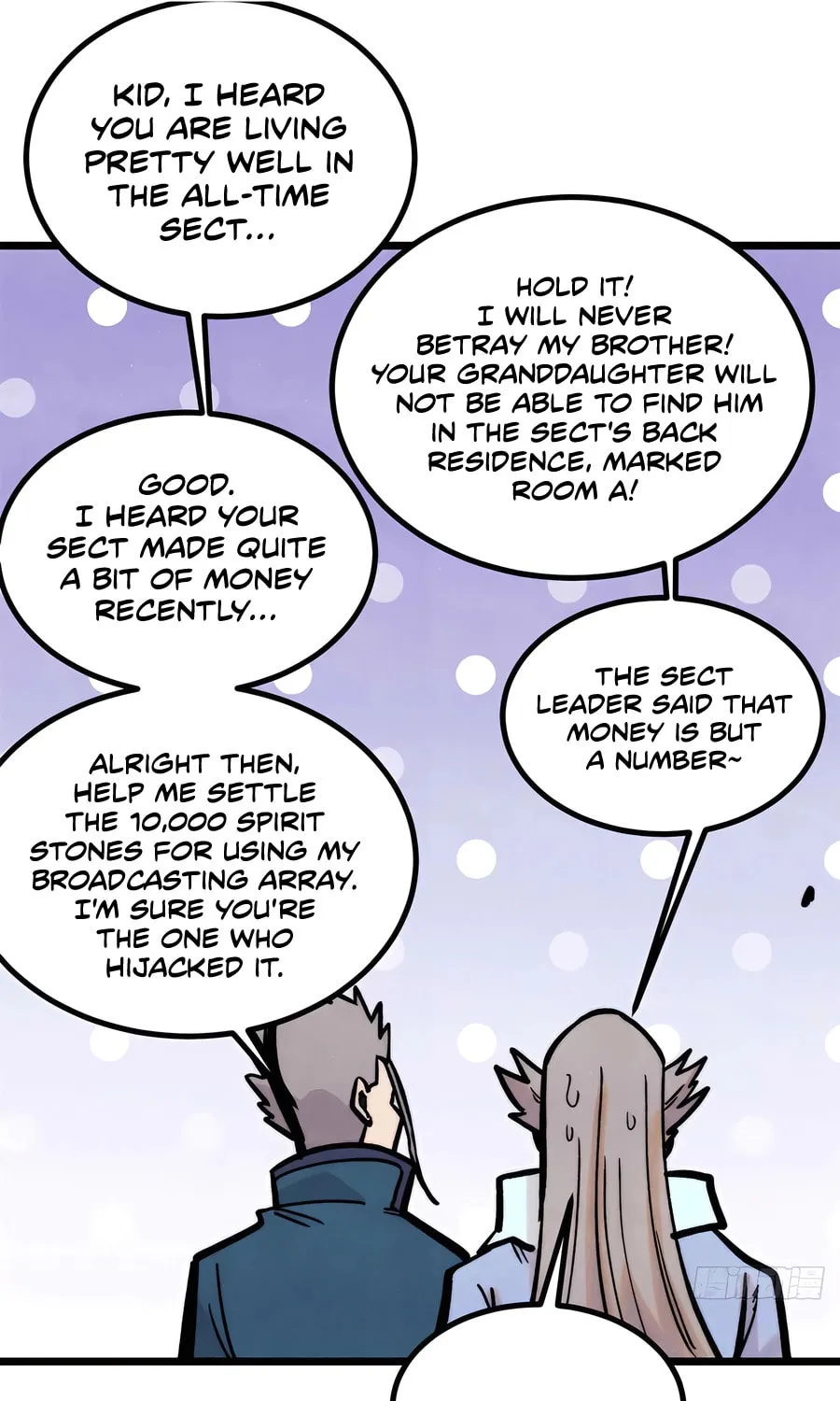 Read All Hail the Sect Leader chapter 417 image 46 on Lezhin