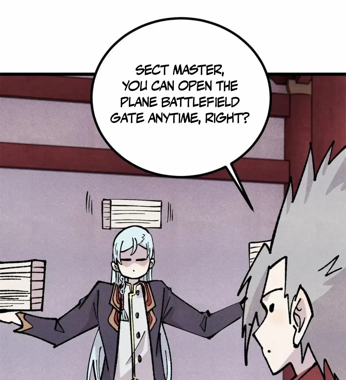 Read All Hail the Sect Leader chapter 466 image 92 on Lezhin