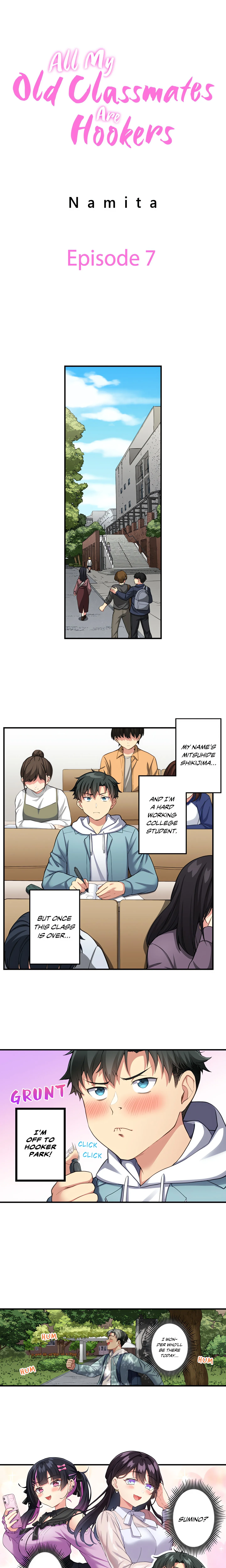All My Old Classmates Are Hookers Chapter 7 page 1 - 