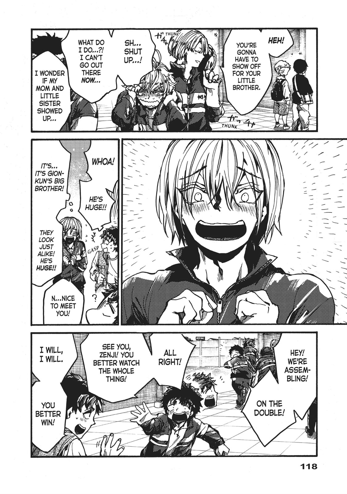 Read All Out!! chapter 104 image 5 on Lezhin