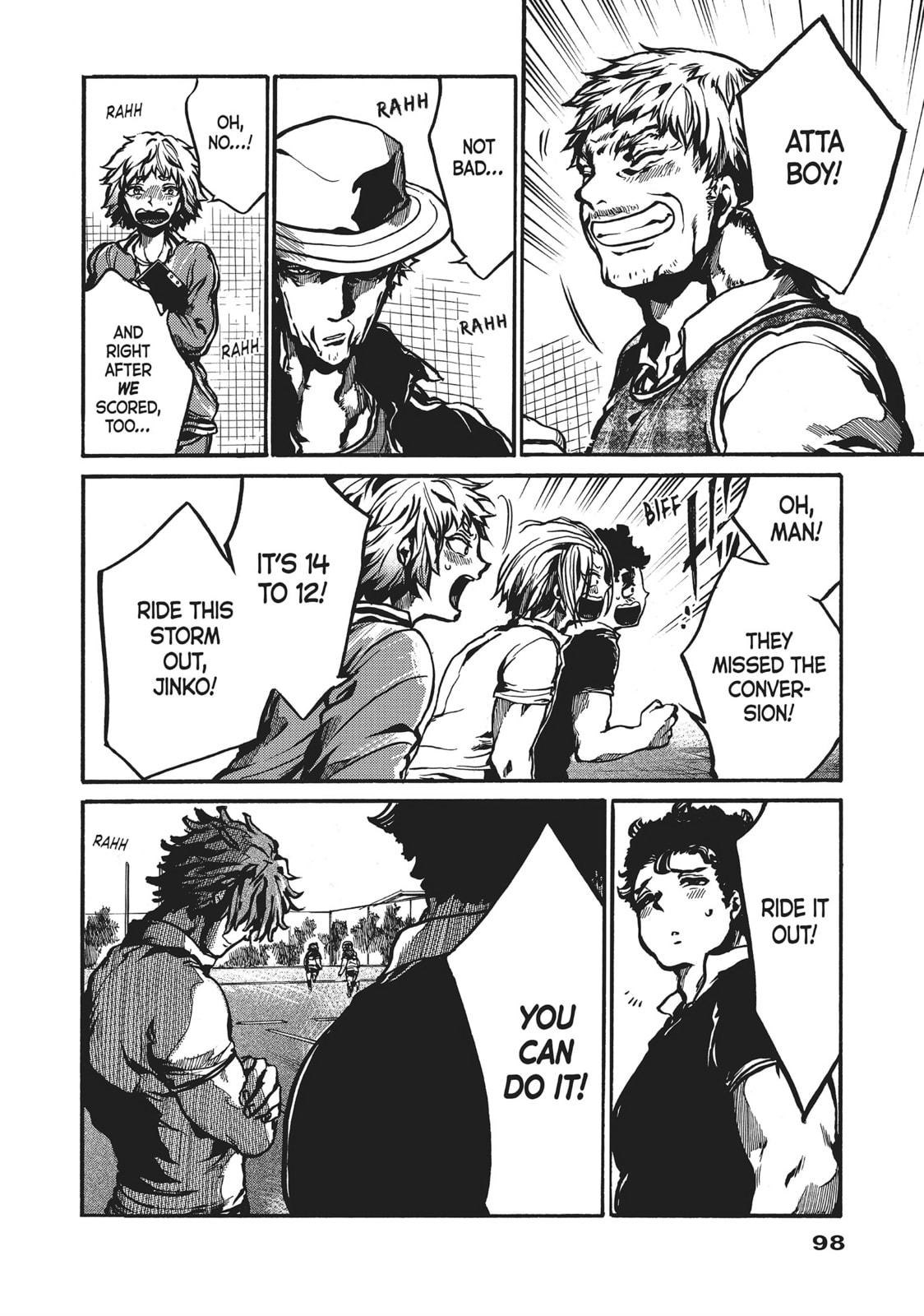 Read All Out!! chapter 82 image 7 on Lezhin