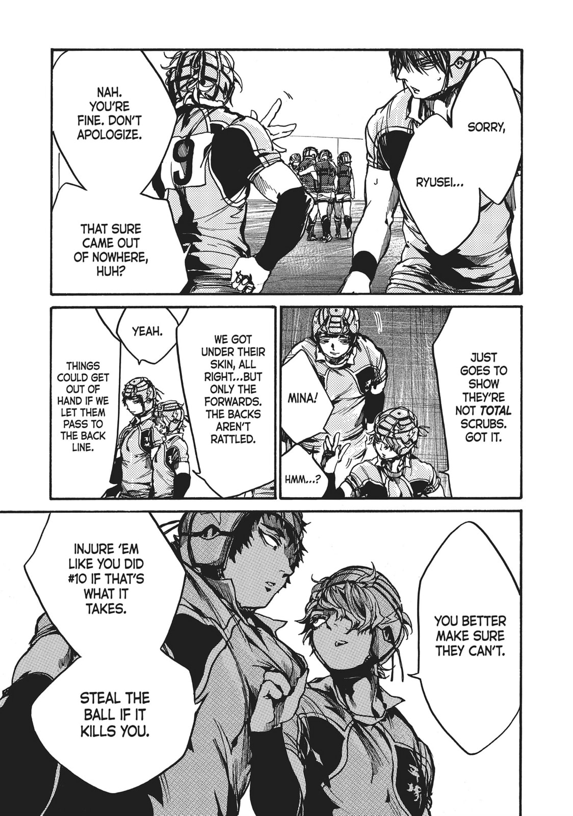 Read All Out!! chapter 91 image 4 on Lezhin