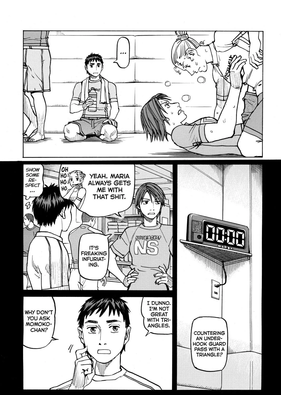 Read All-Rounder Meguru chapter 104 image 8 on Lezhin