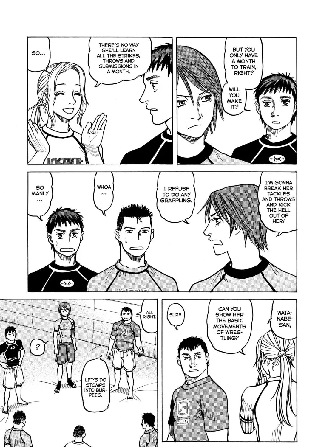 Read All-Rounder Meguru chapter 13 image 8 on Lezhin