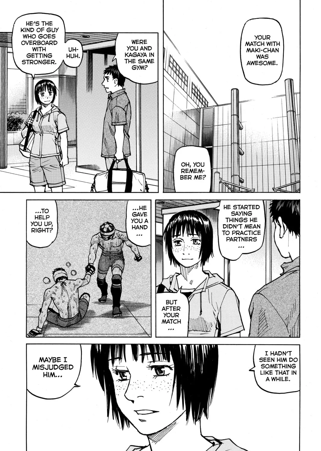 Read All-Rounder Meguru chapter 56 image 32 on Lezhin