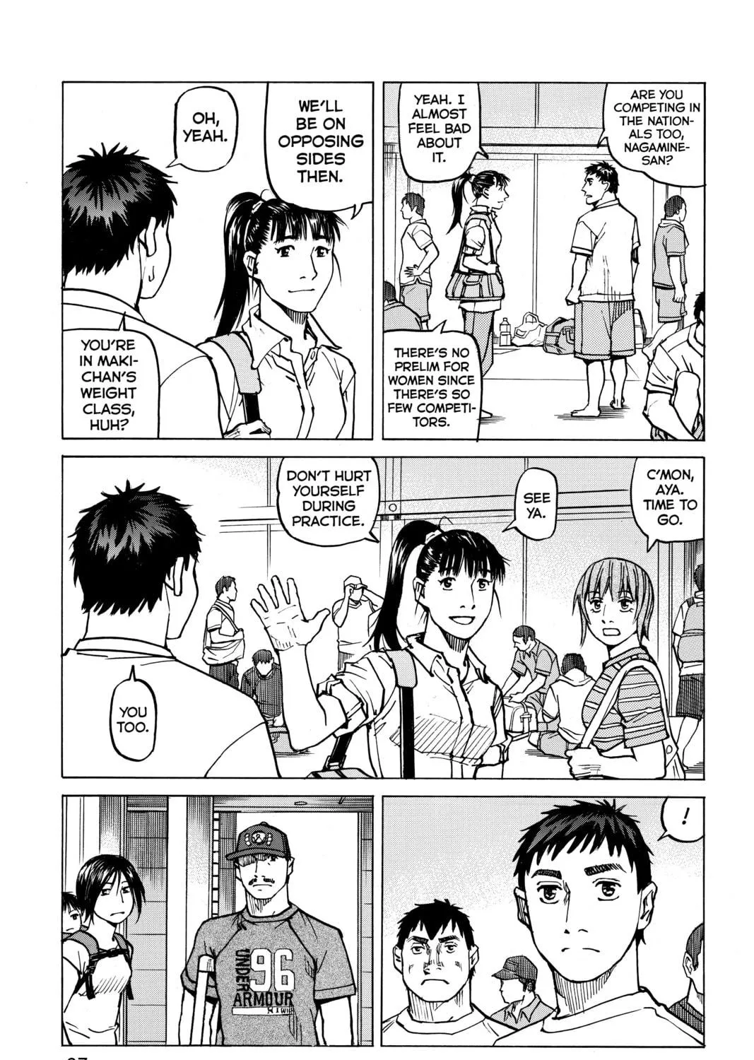Read All-Rounder Meguru chapter 99 image 4 on Lezhin