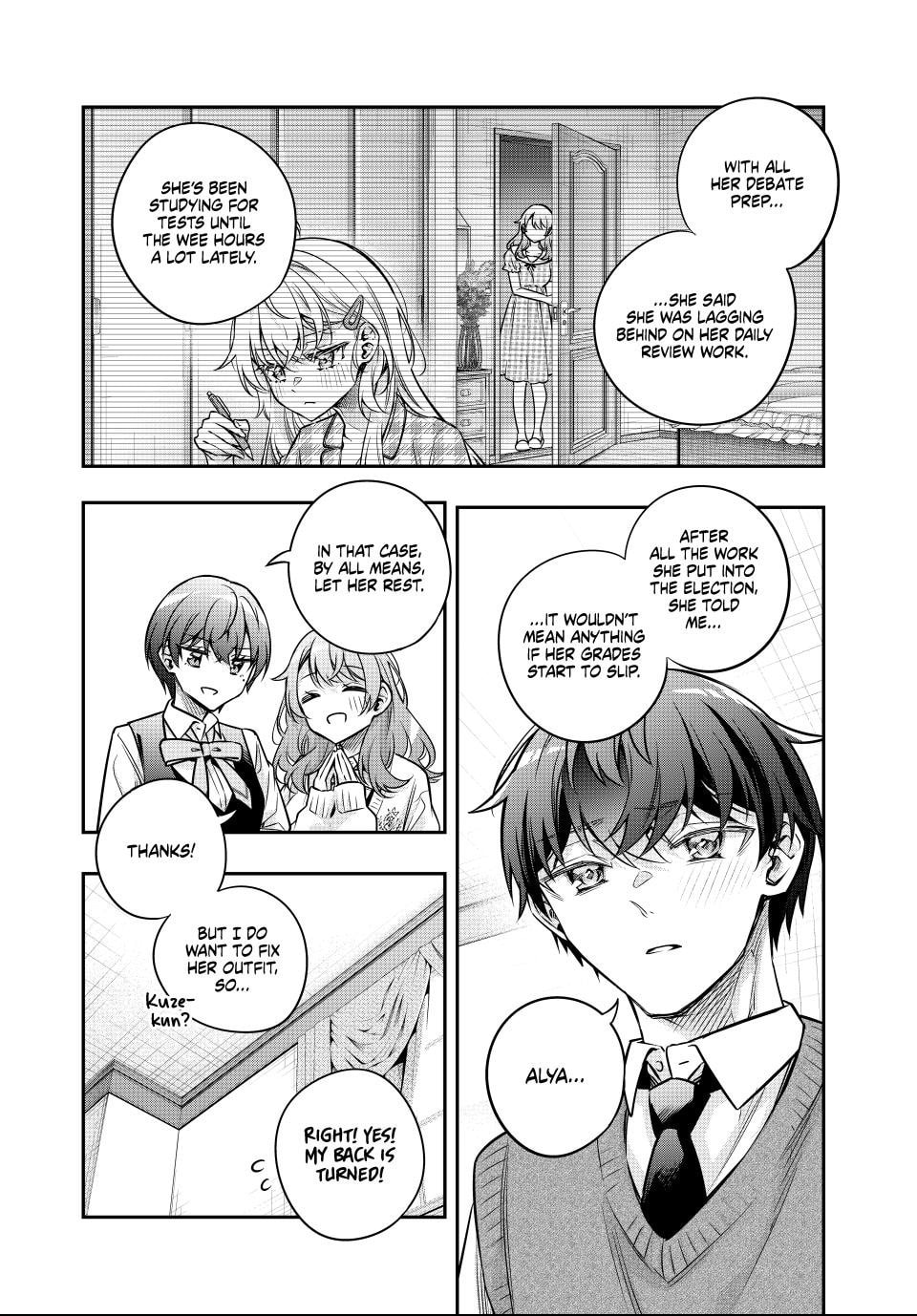 Alya Sometimes Hides Her Feelings in Russian Chapter 79 page 8 - 