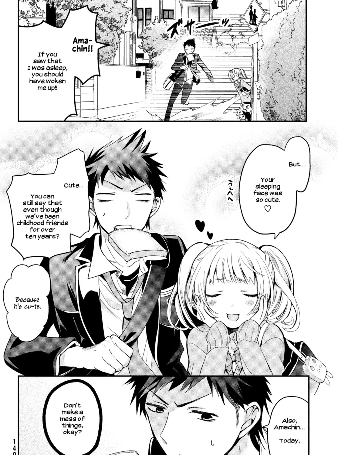 Read Amachin wa Jishou ♂ chapter 1 image 6 on Lezhin