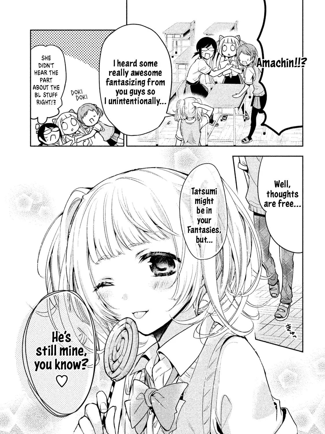 Read Amachin wa Jishou ♂ chapter 18 image 32 on Lezhin