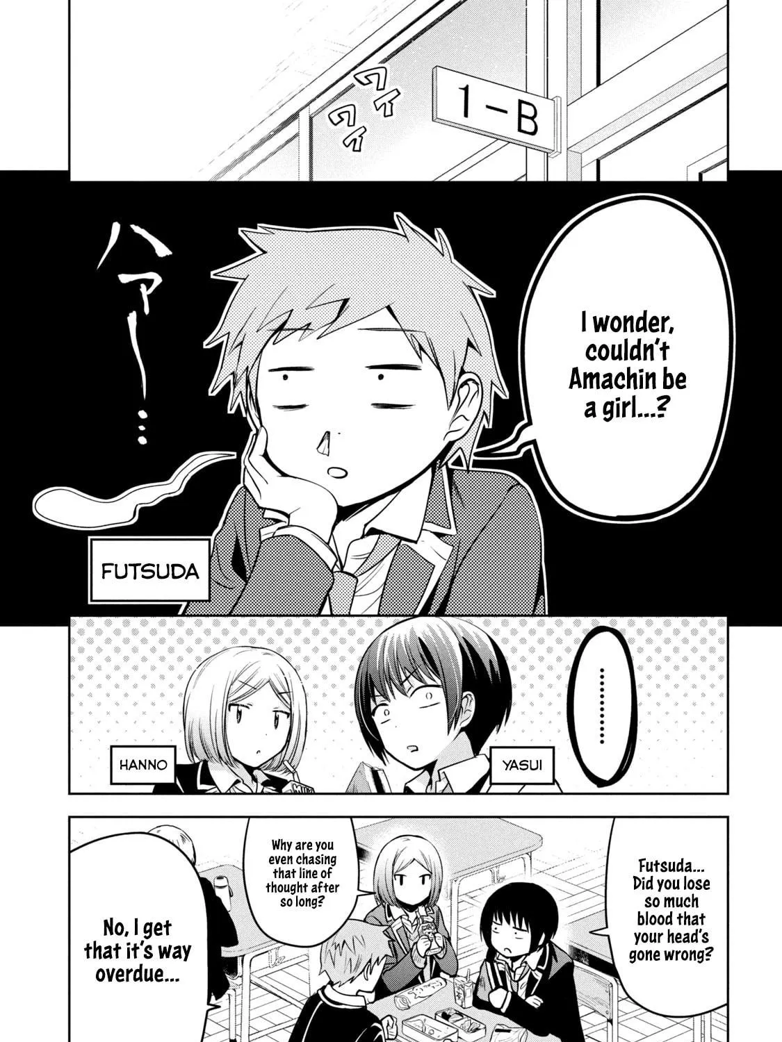 Read Amachin wa Jishou ♂ chapter 35 image 8 on Lezhin