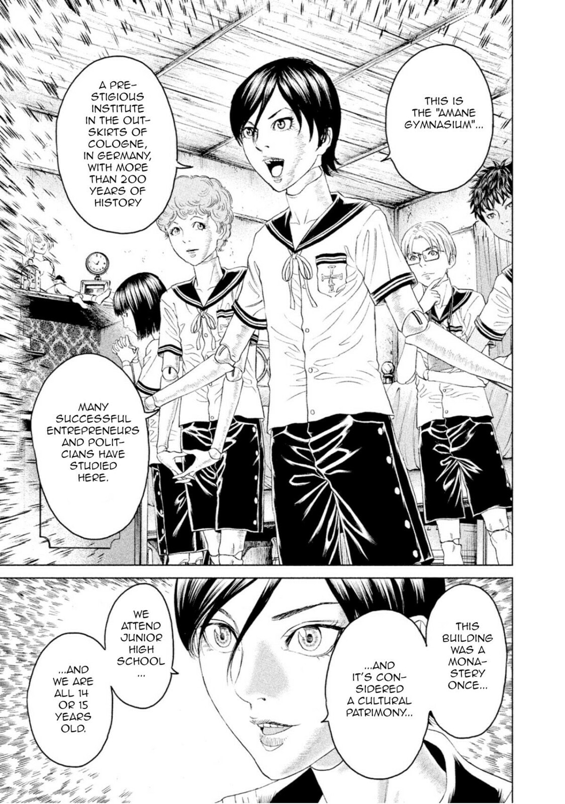 Read Amane†Gymnasium chapter 2 image 12 on Lezhin