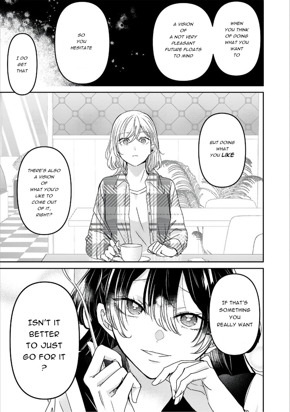 Read Amayo no Tsuki chapter 39 image 28 on Lezhin