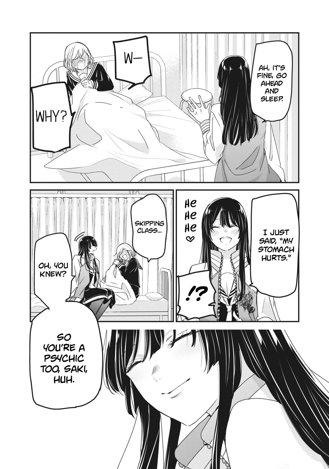 Amayo no Tsuki Chapter 50.2 page 9 - 