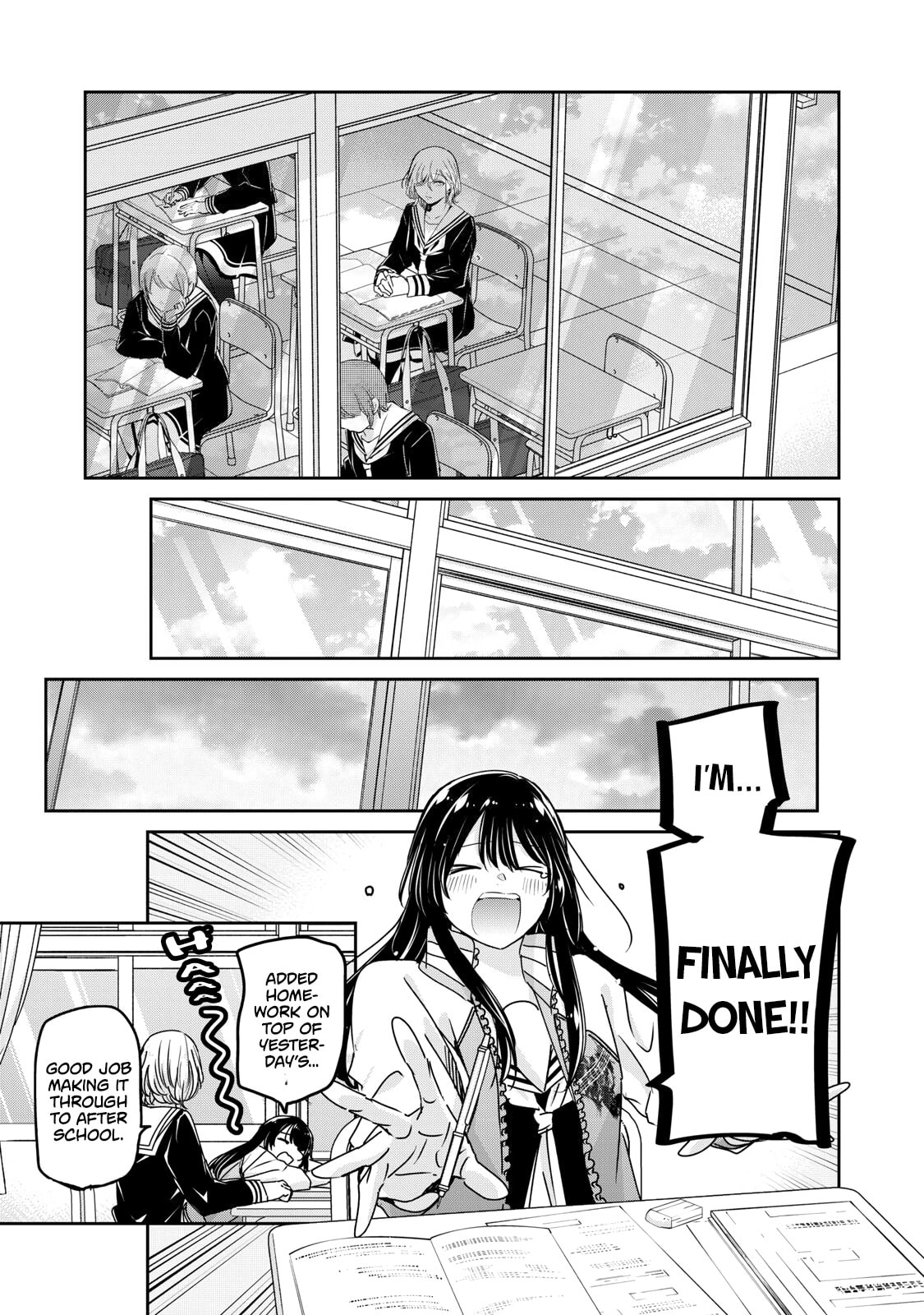 Amayo no Tsuki Chapter 51.1 page 13 - 