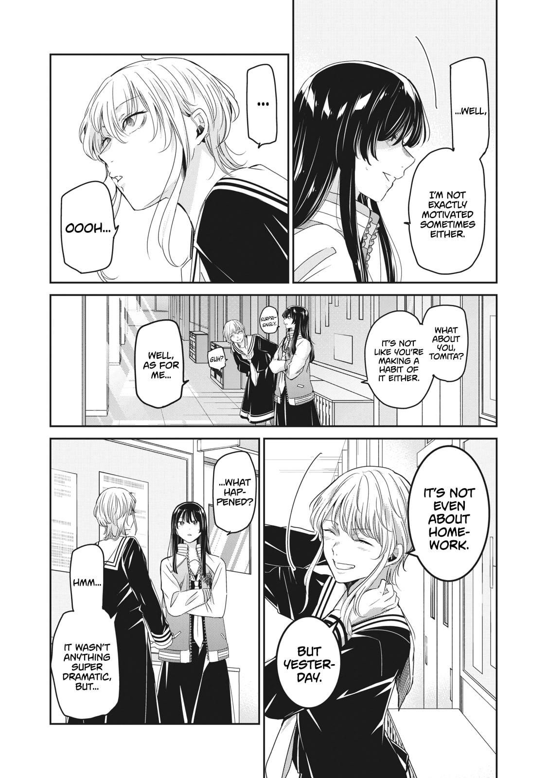 Amayo no Tsuki Chapter 51.1 page 5 - 