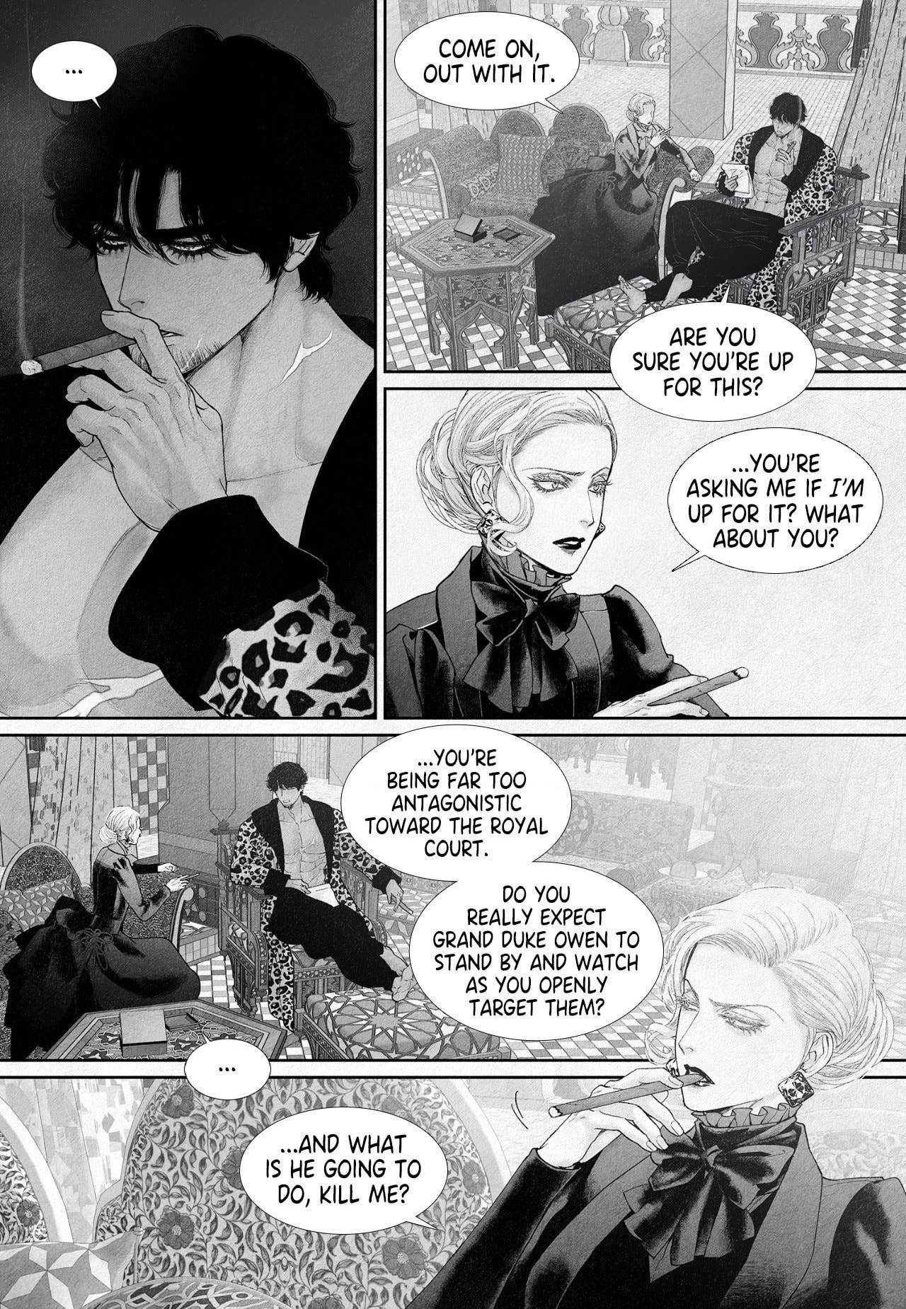 Read An Abyss chapter 110 image 7 on Lezhin