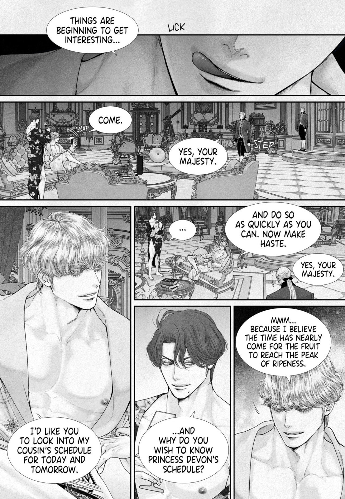 Read An Abyss chapter 115 image 1 on Lezhin