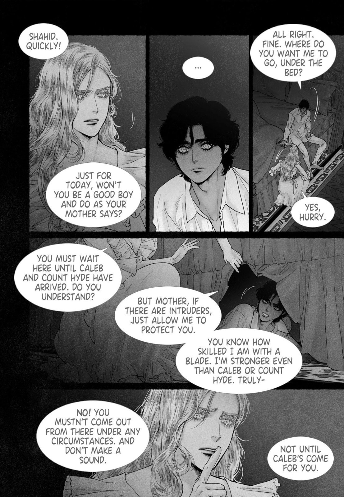 Read An Abyss chapter 124 image 8 on Lezhin