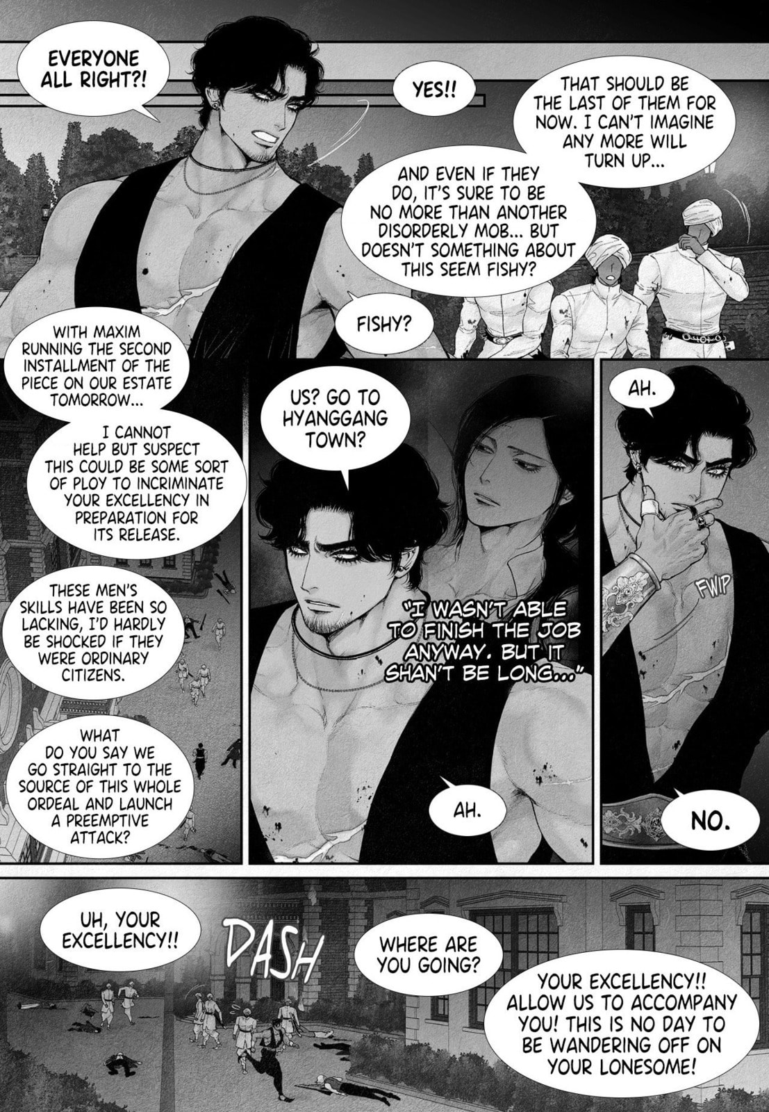 Read An Abyss chapter 132 image 1 on Lezhin