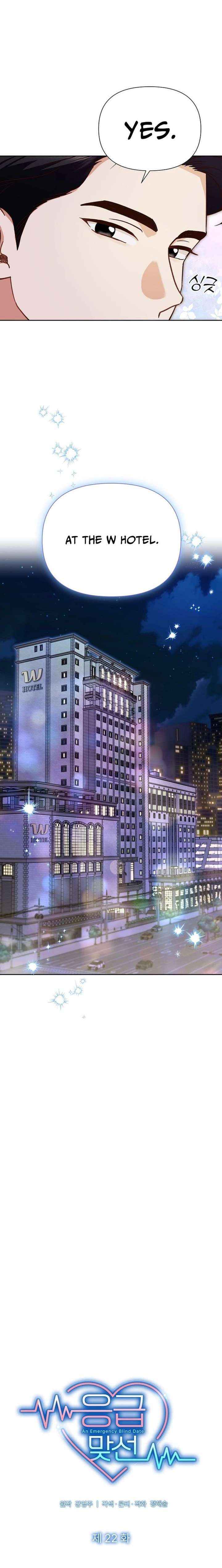 Read An Emergency Blind Date chapter 22 image 4 on Lezhin