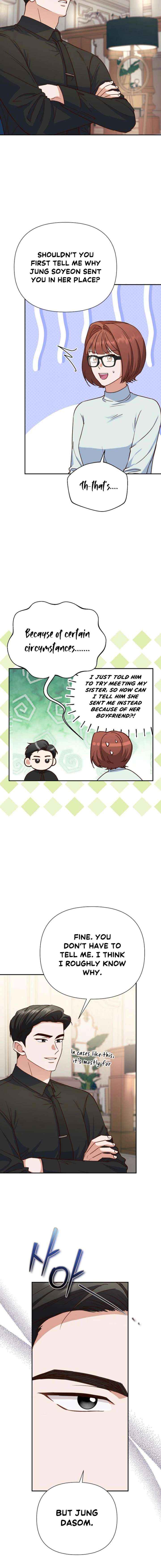 Read An Emergency Blind Date chapter 23 image 9 on Lezhin