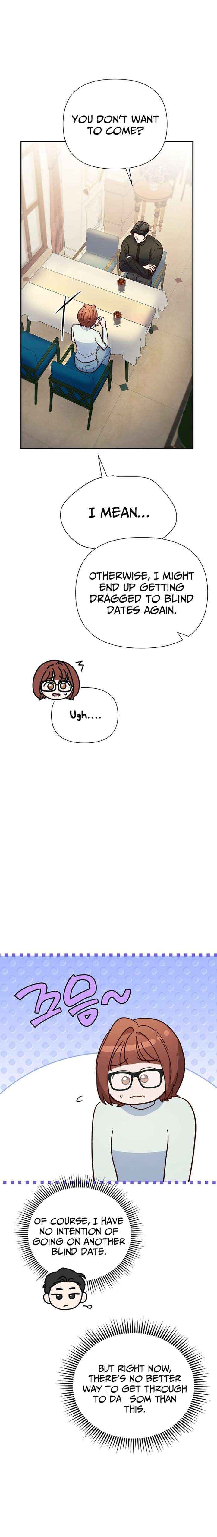 Read An Emergency Blind Date chapter 25 image 12 on Lezhin