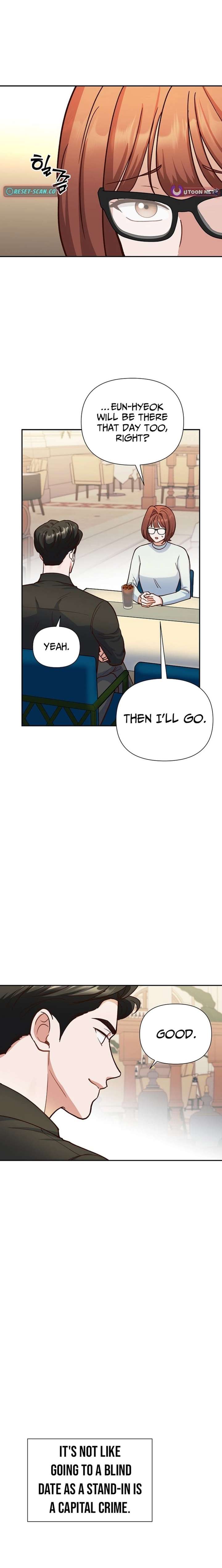 Read An Emergency Blind Date chapter 25 image 13 on Lezhin