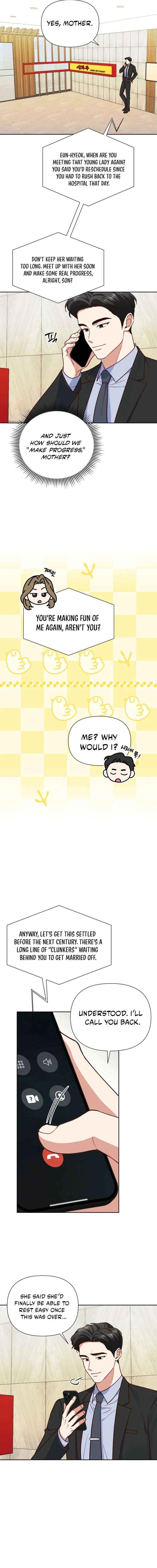 Read An Emergency Blind Date chapter 8 image 9 on Lezhin