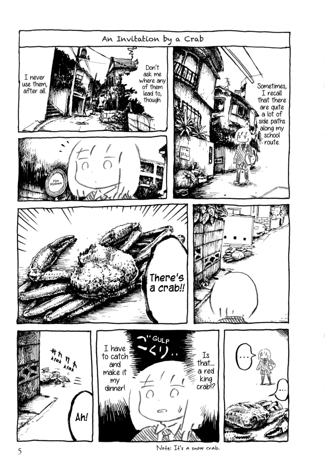 Read An Invitation from a Crab chapter 1 image 6 on Lezhin