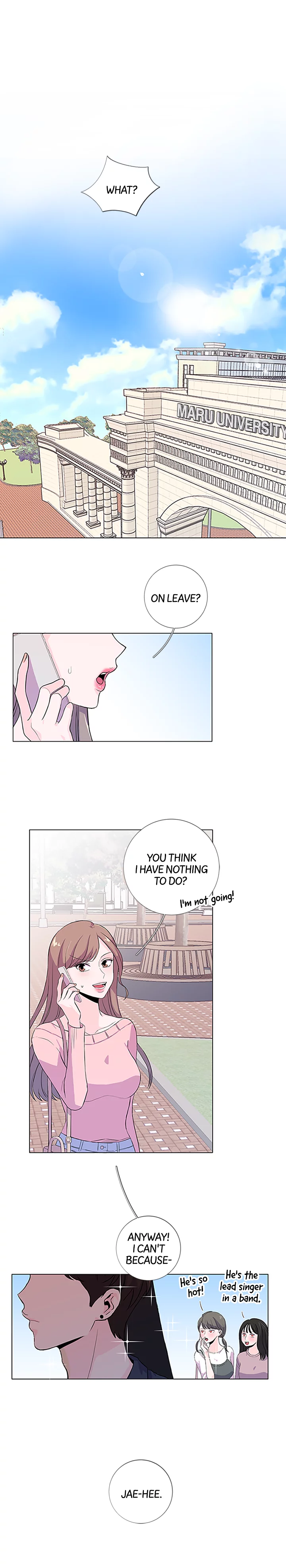 Read An Unexpected Kiss chapter 1 image 1 on Lezhin