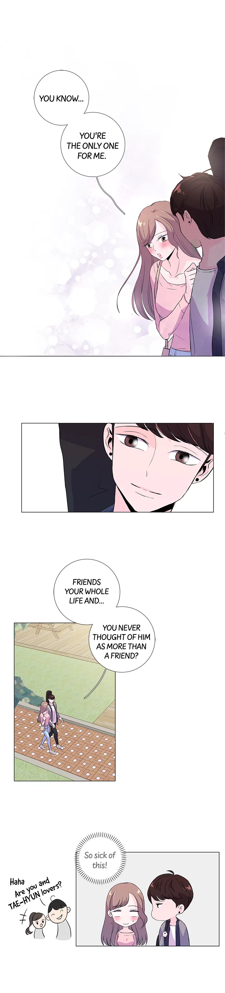 Read An Unexpected Kiss chapter 1 image 4 on Lezhin