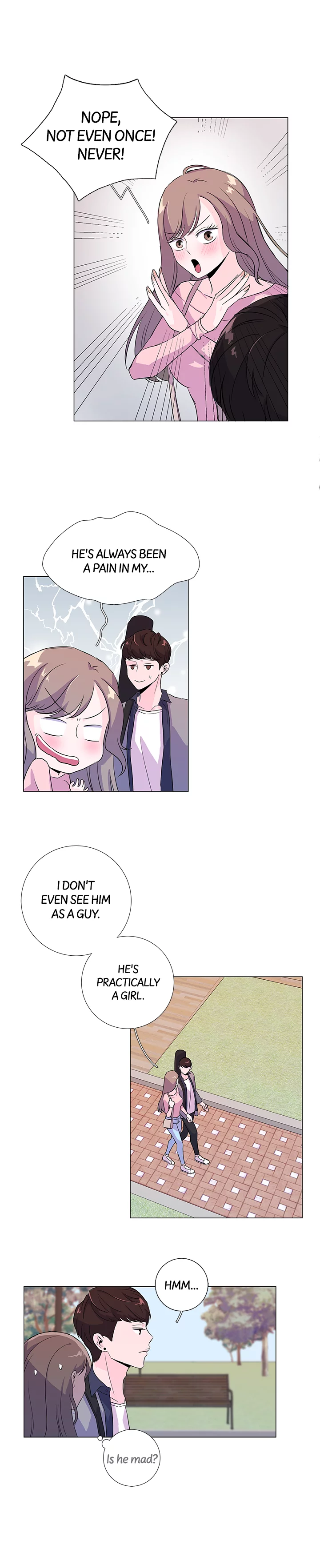 Read An Unexpected Kiss chapter 1 image 5 on Lezhin