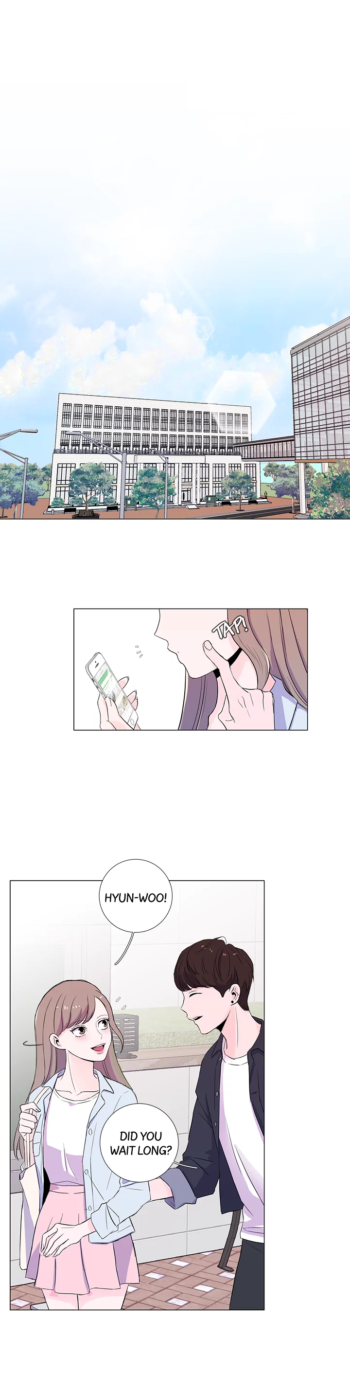Read An Unexpected Kiss chapter 2 image 1 on Lezhin
