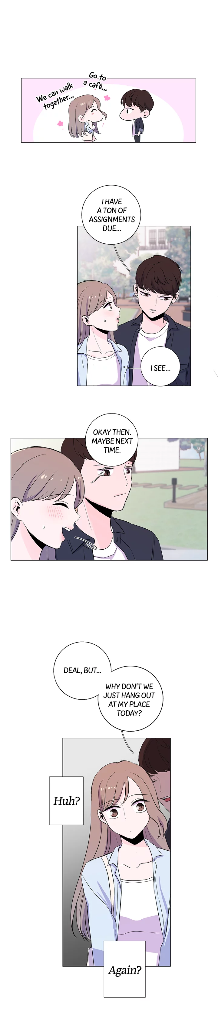 Read An Unexpected Kiss chapter 2 image 3 on Lezhin