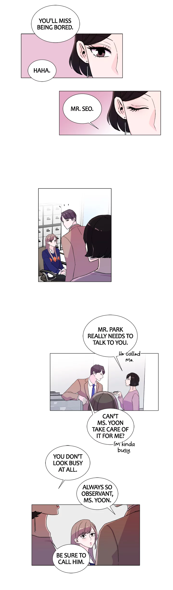 Read An Unexpected Kiss chapter 23 image 2 on Lezhin