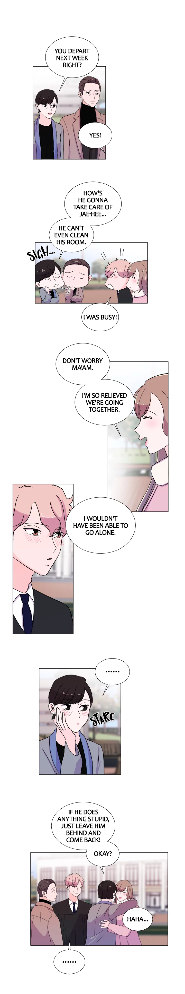 Read An Unexpected Kiss chapter 28 image 4 on Lezhin