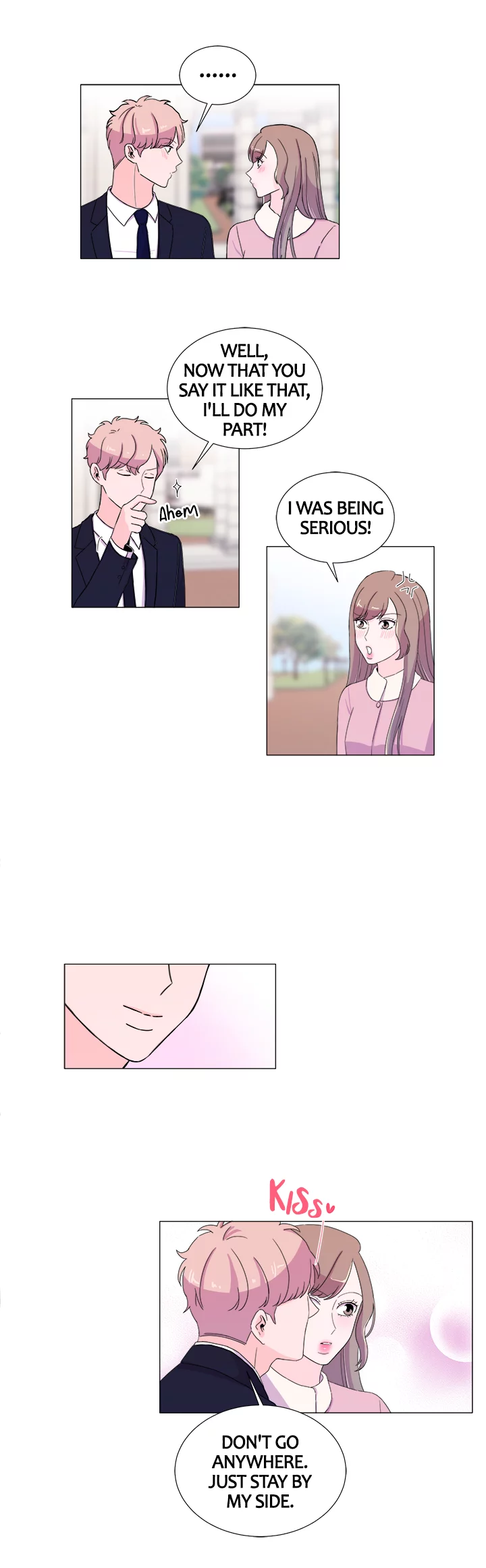 Read An Unexpected Kiss chapter 28 image 9 on Lezhin