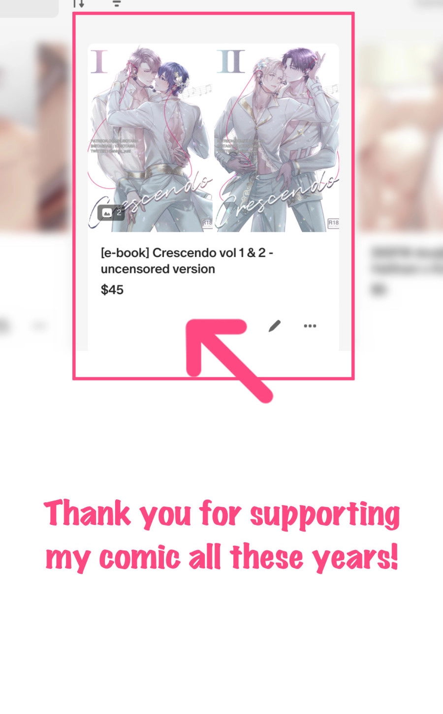 Read Anata e no Crescendo chapter 202 image 1 on Lezhin