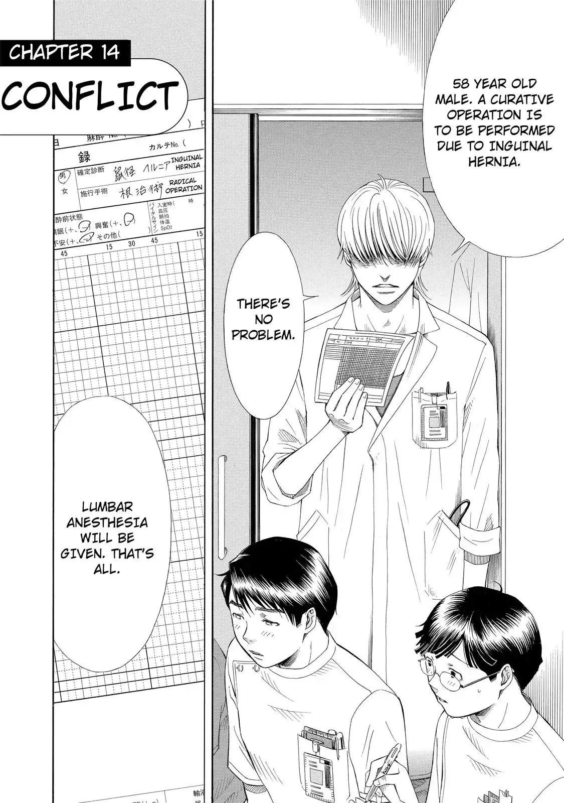 Read Anesthesiologist Hana chapter 14 image 1 on Lezhin