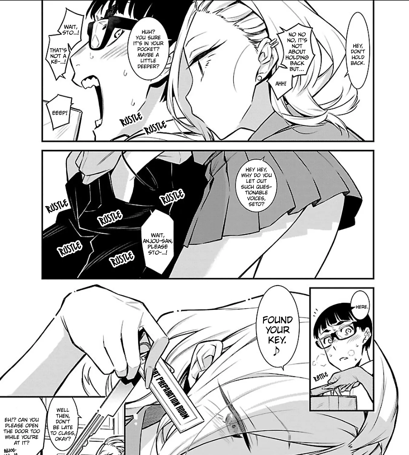 Read Anjo the Mischievous Gal chapter 34.5 image 4 on Lezhin