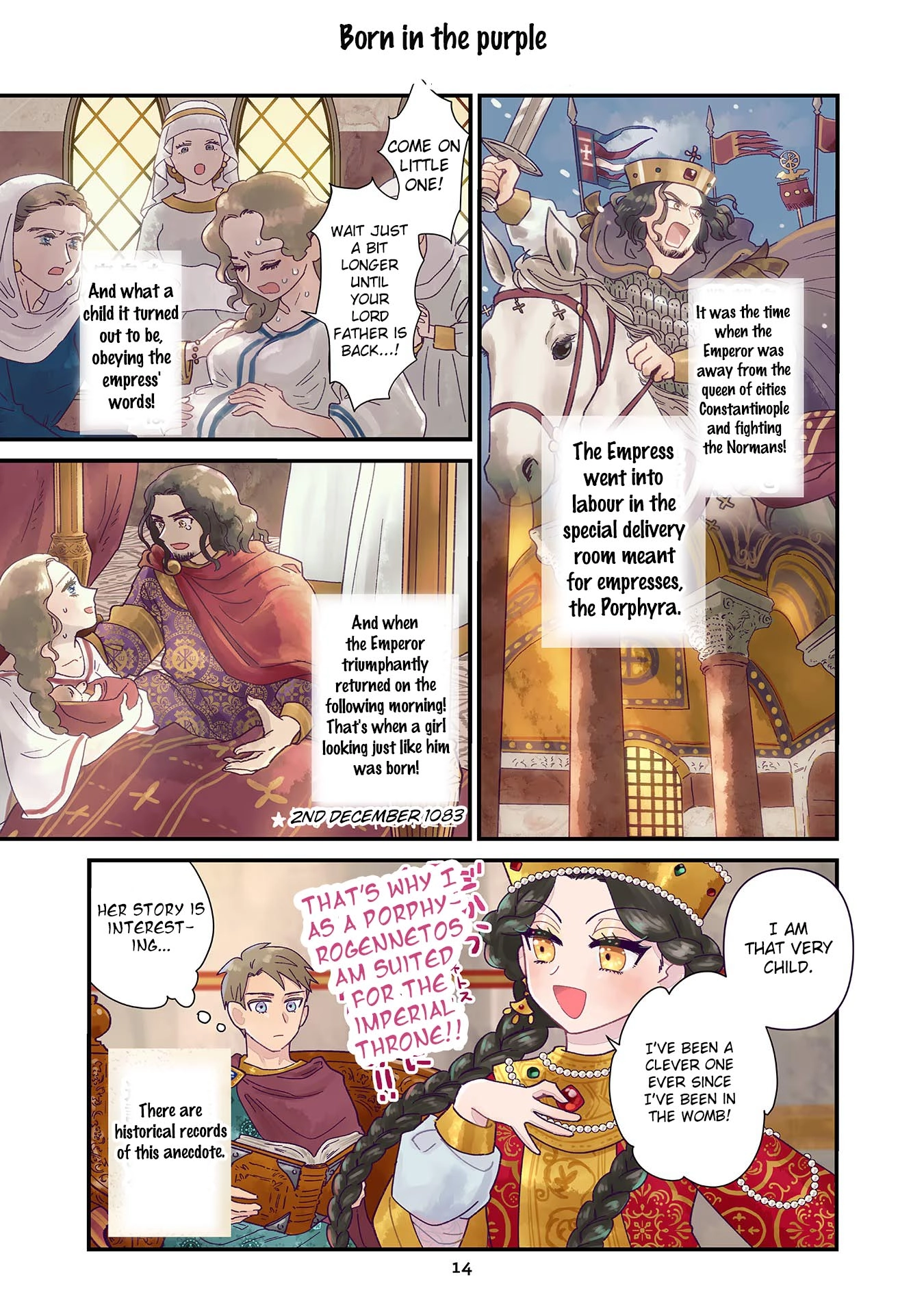 Read Anna Komnene chapter 1 image 14 on Lezhin