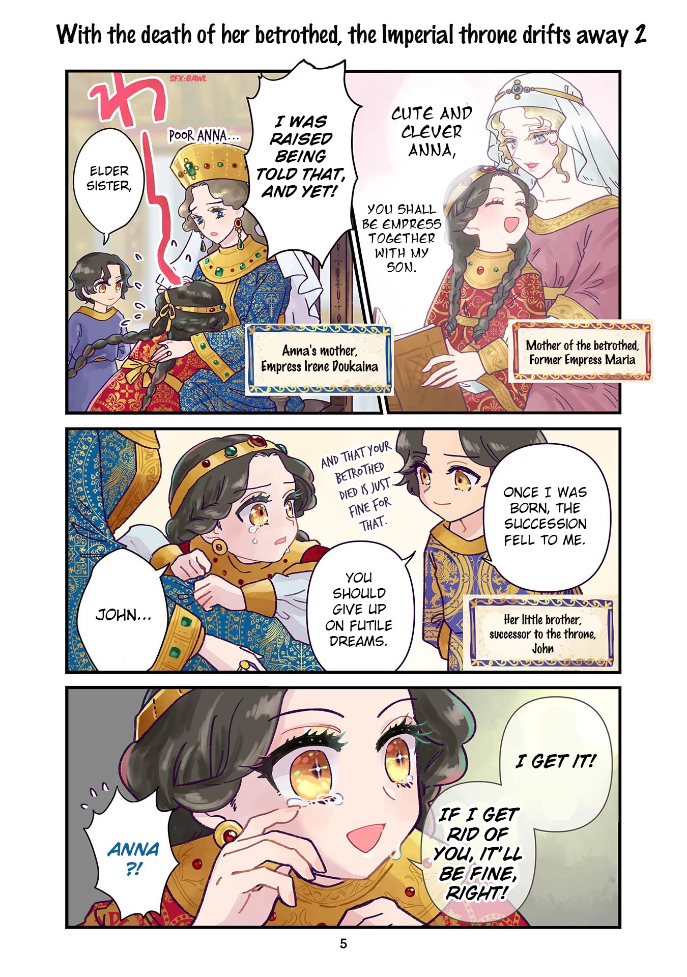 Read Anna Komnene chapter 1 image 5 on Lezhin
