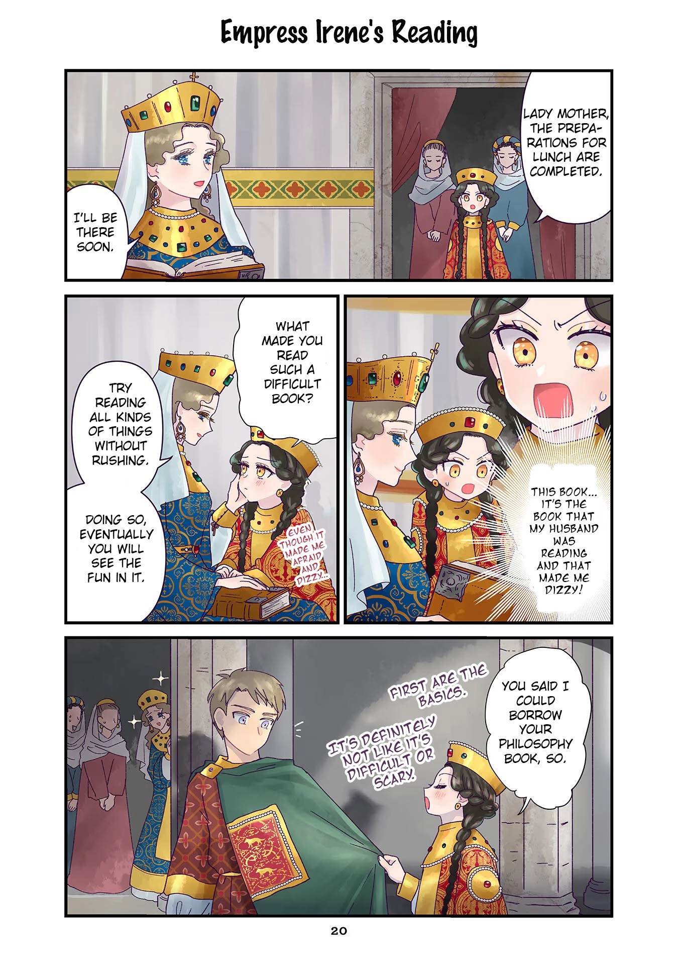 Read Anna Komnene chapter 2 image 1 on Lezhin