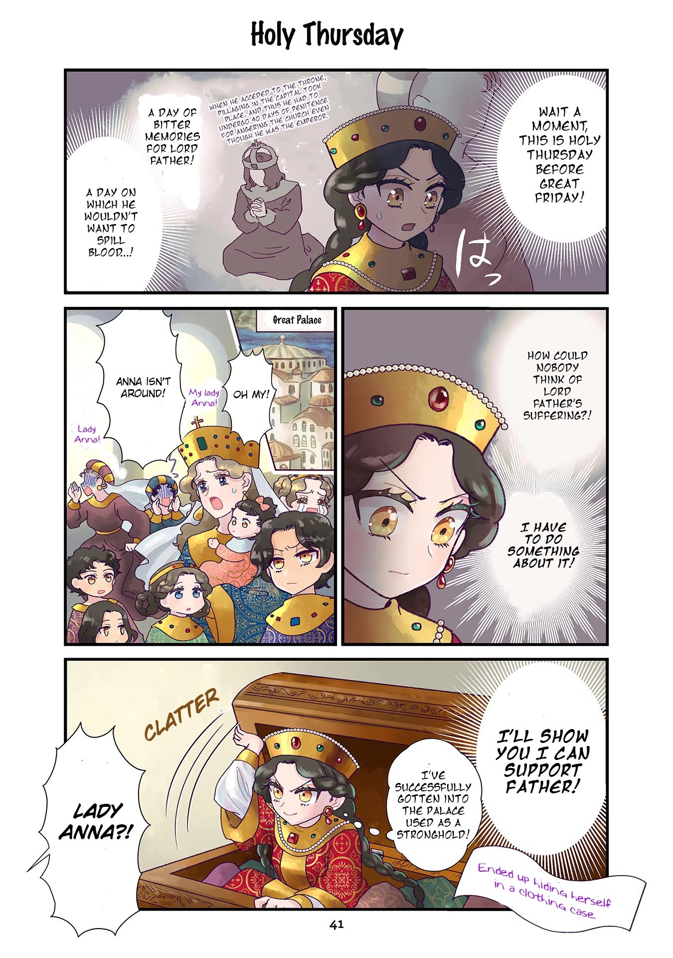 Read Anna Komnene chapter 3 image 2 on Lezhin